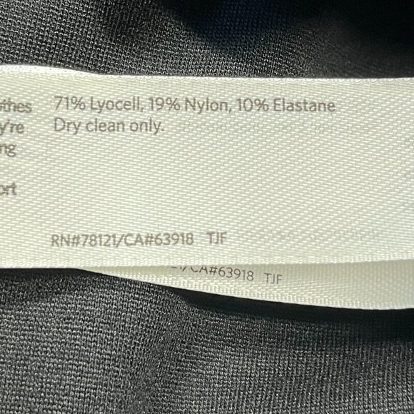 Eileen Fisher Sweater Womens 2X Lyocell Soft Black Round Neck Oversized Made USA - Picture 11 of 11